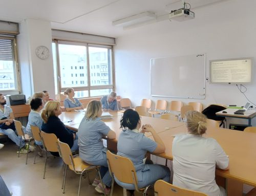 Predstavitev projekta PALI-CARE na UKC Ljubljana  /  Predstavljanje projekta PALI-CARE u UKC Ljubljana