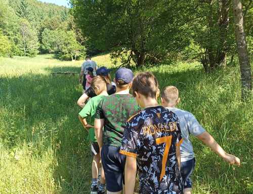 Naravoslovni tabor “Varujem svoje gore” / Prirodoslovni kamp “Čuvam svoje gorje”