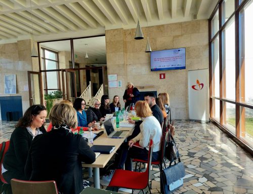 V Gledališču Park v Murski Soboti so se srečali projektni partnerji projekta Living Castles 2.0 / U Kazalištu Park u Murskoj Soboti sastali su se projektni partneri projekta Living Castles 2.0