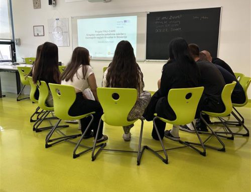 Izvedena izkustvena izobraževanja s področja paliativne oskrbe  /  Održane iskustvene radionice iz područja palijativne skrbi