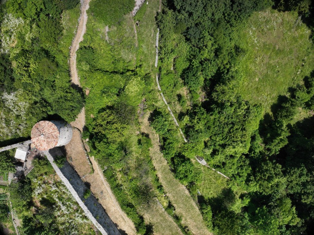 posnetek iz zraka dron