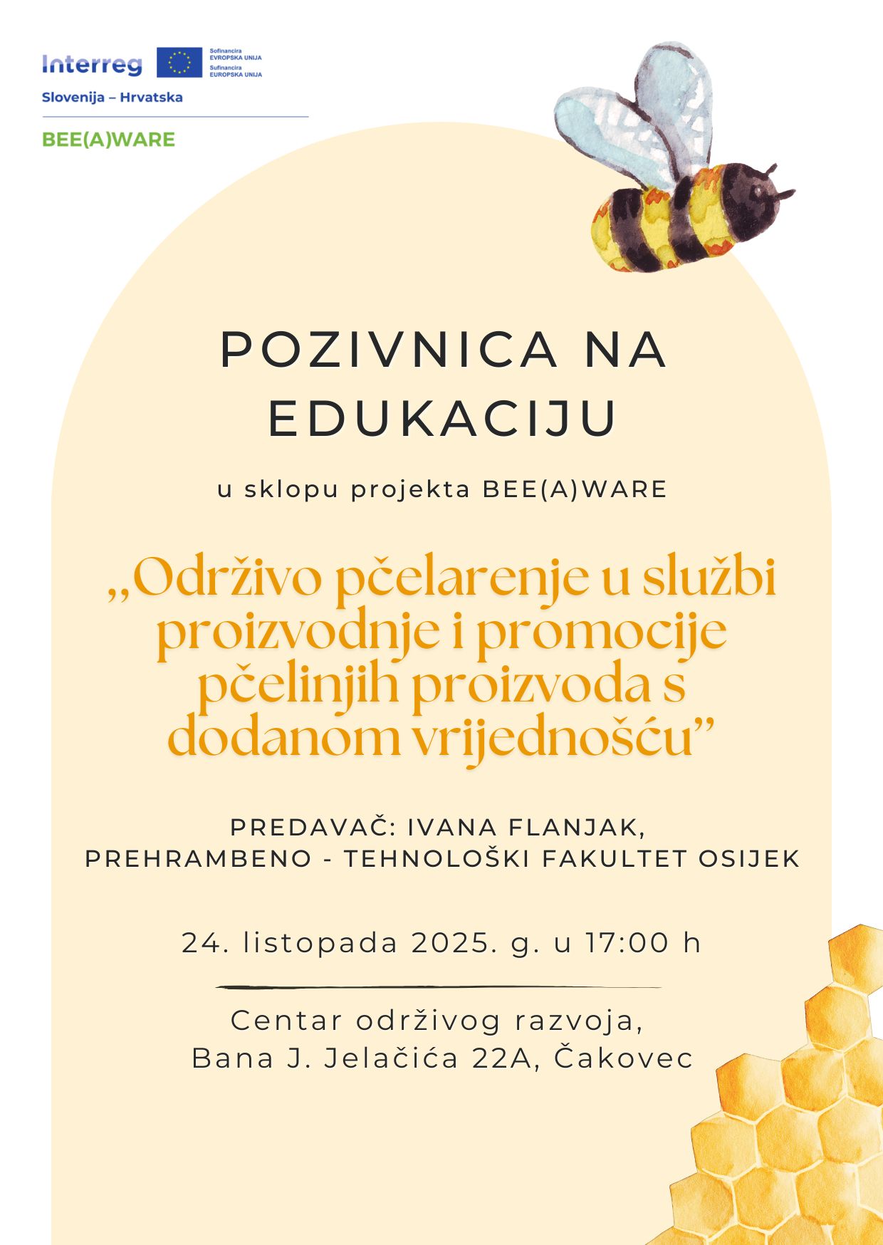 Edukacija BEE(A)WARE 1