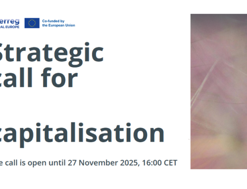 Interreg Central Europe objavio strateški poziv za kapitalizaciju