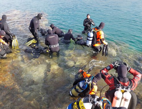 Globoko povezani: Skupna vaja globinskega potapljanja mariborskih in čakovskih gasilcev