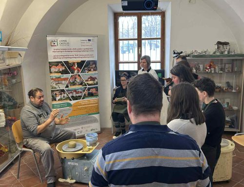 Z glino do novih doživetij: projekt Living Castles 2.0 spodbuja vključevanje v kulturni turizem / S glinom do novih iskustava: projekt Living Castles 2.0 potiče uključivanje u kulturni turizam