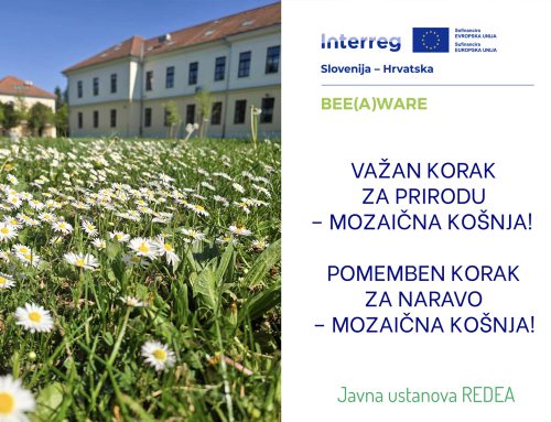 Važan korak za prirodu – Mozaična košnja! / Pomemben korak za naravo – Mozaična košnja!
