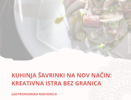 Šavrinke v kuhinji: cikel trajnostnih gastronomskih delavnic / Šavrinke u kuhinji: ciklus održivih gastronomskih radionica