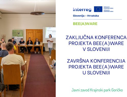 Zaključna konferenca projekta BEE(A)WARE v Sloveniji / Završna konferencija projekta BEE(A)WARE u Sloveniji
