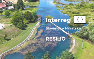 Izvor zagorske Mrežnice i logo Resilio